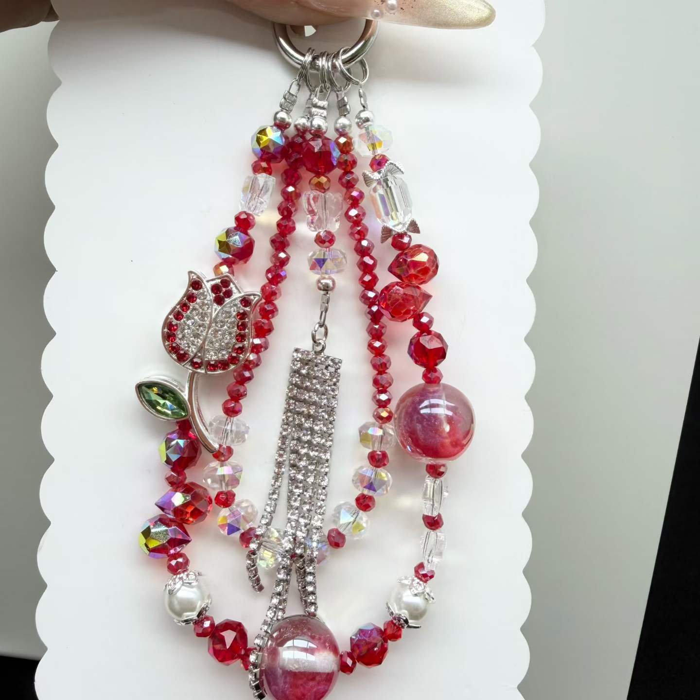 Handmade phone charm